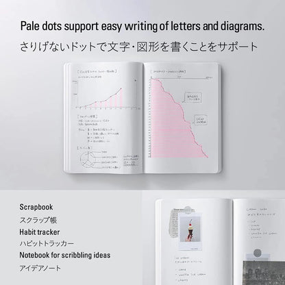 Editor's Series 365 Days Notebook - A5 - Dot Grid